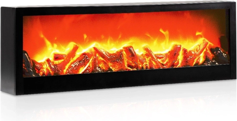 Dekoratívny elektrický LED krb Vilde 60 × 10 × 20 cm
