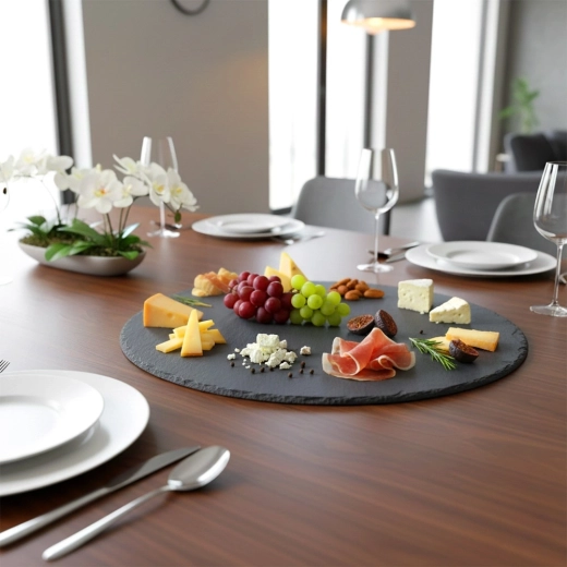 Štýlová prezentácia na prírodnej bridlici