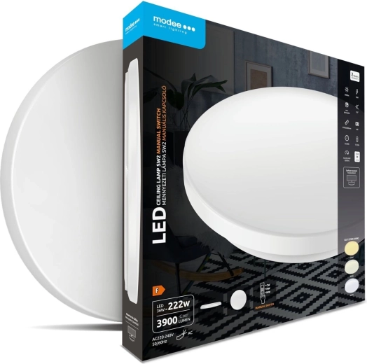 Modee okrúhle stropné LED svietidlo 36 W 3CCT 3900 lm s prepínačom