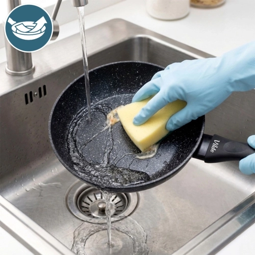 Pohodlná rukoväť soft touch a jednoduchá údržba