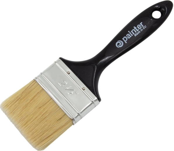 Plochý maliarsky štetec 2,5″ s plastovou rukoväťou