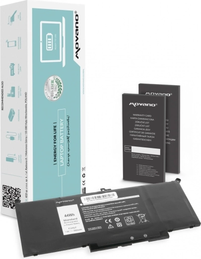 Movano batéria pre Dell Latitude 7290, 7390 a 7490 (5800 mAh, 44 Wh)