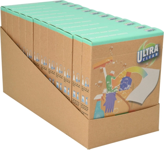 Mydlové univerzálne obrúsky ULTRA CLEAN (15 ks)