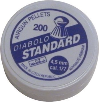 Olovko na ryby diabolo 4,5 mm – balenie 200 ks