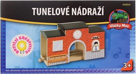 Vláčky Max tunelová stanica