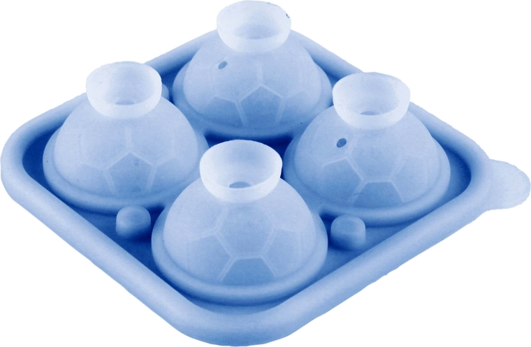 Silikónová forma na ľad – 4 guľaté kocky (gule)
