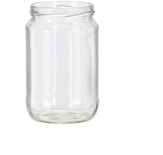 Sklenené zaváracie poháre FRANCO 720 ml, sada 8 ks