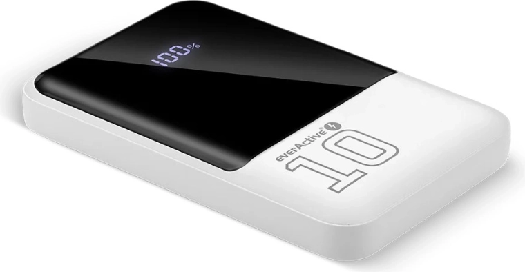 Powerbanka 10 000 mAh s rýchlym nabíjaním 22,5 W, 2× USB a 1× USB‑C s LED displejom