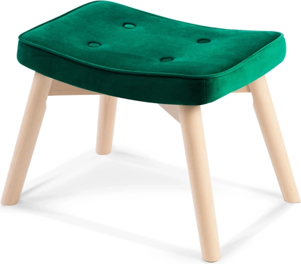 Podnožka ku kreslu Norse Sofotel v tmavozelenej farbe