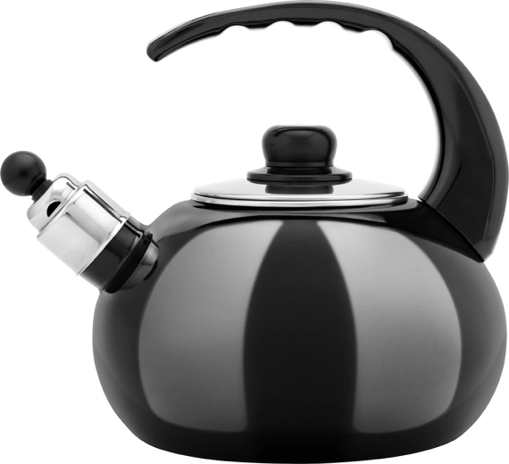 Smaltovaný čajník 2,5 l čierny