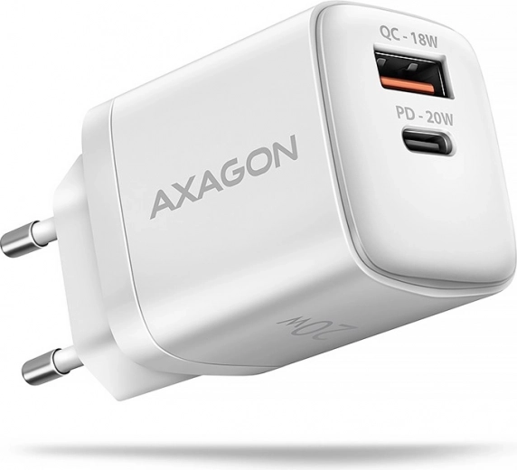 ACU-PQ20W 20 W QC3.0/AFC/FCP + sieťová nabíjačka PD Type‑C biela