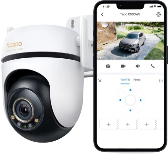 360° pokrytie priestoru so sledovaním pohybu