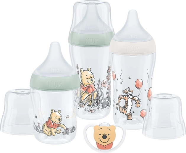 NUK Perfect Match Disney Medvedík Pú štartovacia sada fliaš