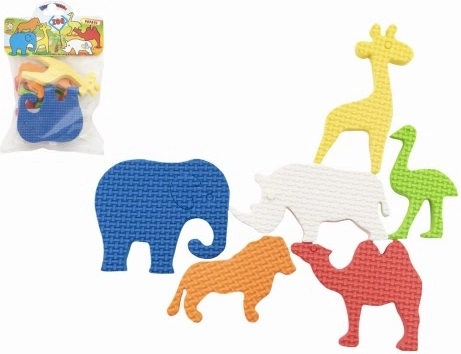 Teddies vodolepky zoo – sada 6 kusov
