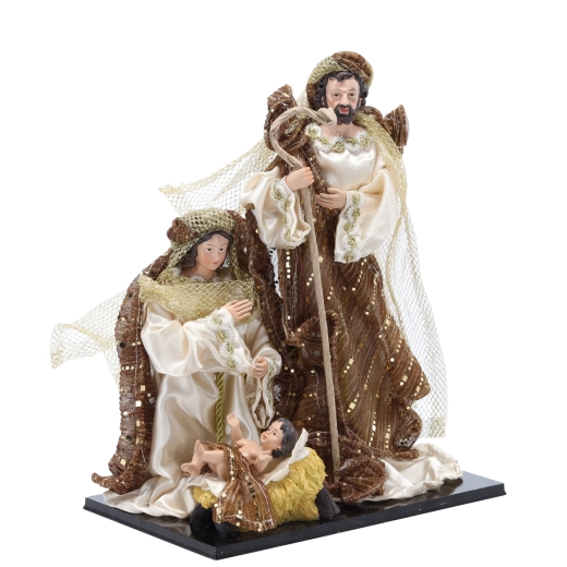 Elegantné zlaté akcenty a textilný efekt rúch