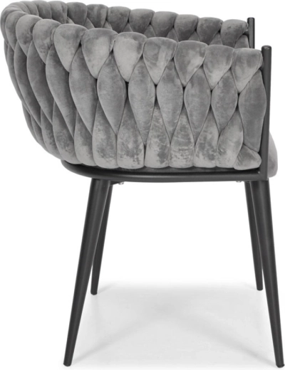 Pletené operadlo pre štýl aj oporu