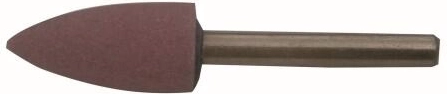 Oválne brúsne teliesko 16 × 32 mm so stopkou 6 mm, zrnitosť 60