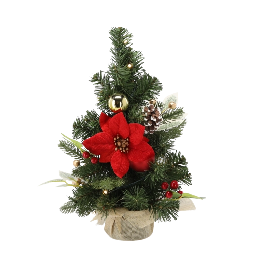 Elegantné červeno‑zlaté zdobenie