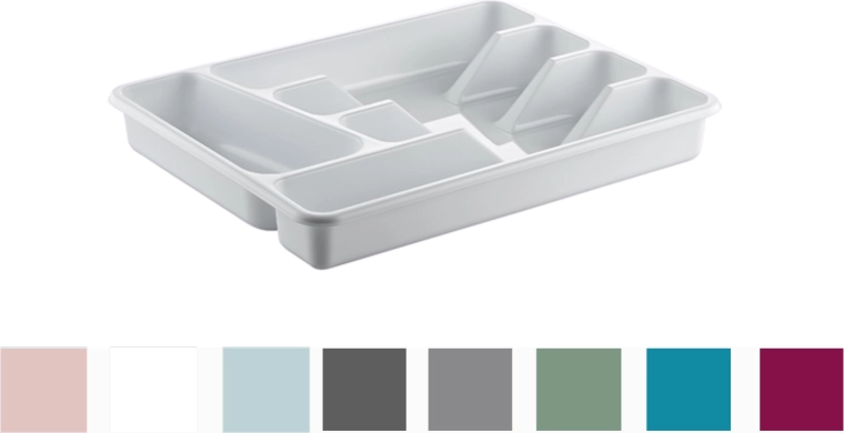 Plastový príborník HOBBY LIFE s 5 priehradkami