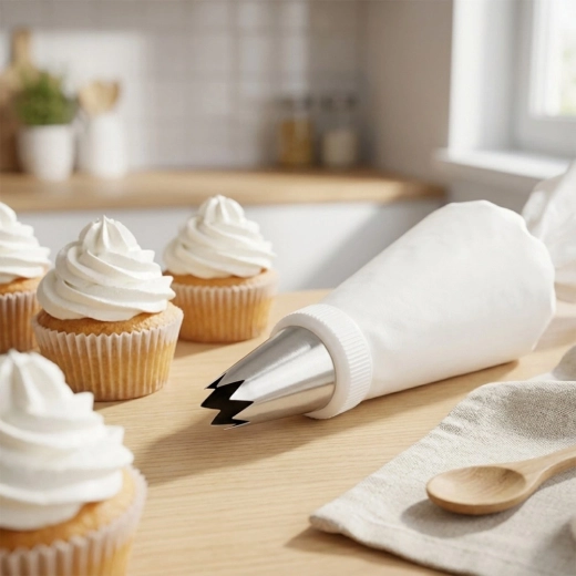 Kompatibilná s väčšinou cukrárskych vreciek