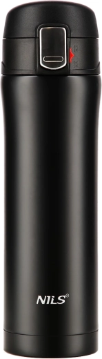 Termoska NILS Camp, 430 ml, čierna
