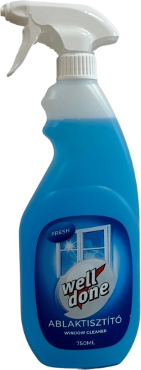 Well Done Čistič na okná fresh 750 ml