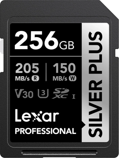 Pamäťová karta Lexar Professional Silver Plus SDXC 256 GB