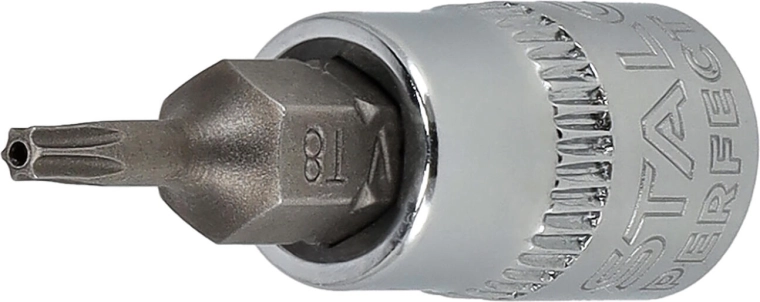 Hlavica 1/4" s bitom HEX 3 mm Stalco