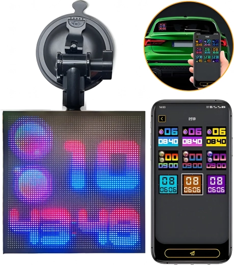Plnofarebná RGB matica 32×32 pre výrazné animácie