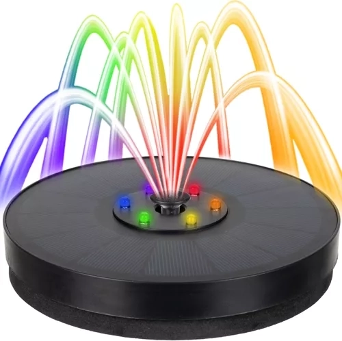 Pôsobivý vodný stĺpec a LED RGB atmosféra