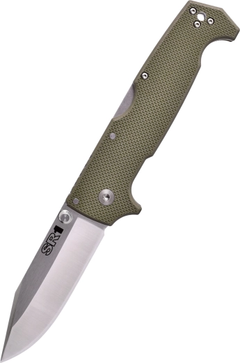 Taktický zatvárací nôž Cold Steel SR1, 10,1 cm, zelený G10