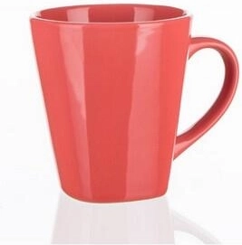 Keramický hrnček Asymo 180 ml červený