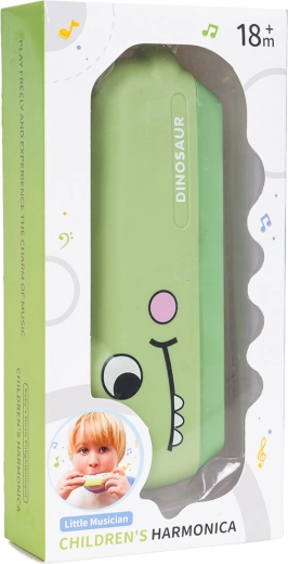 Detská harmonika dinosaurus