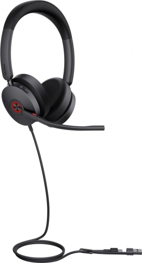Yealink uh48 dual teams usb-c/a drôtový headset s anc