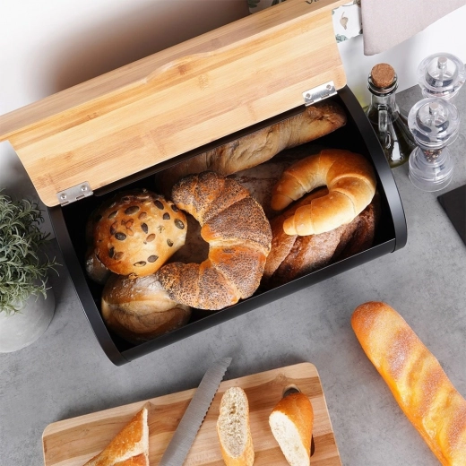 Priestranný interiér pre rôzne druhy pečiva