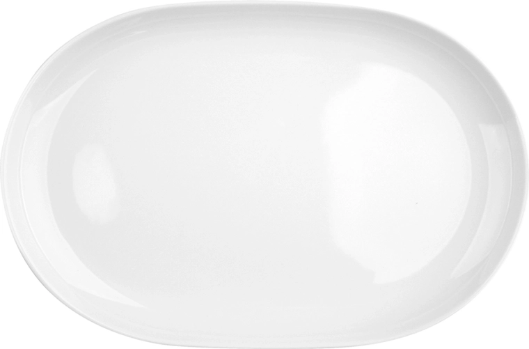 Servírovacia misa Mariapaula Moderna biela 33 cm