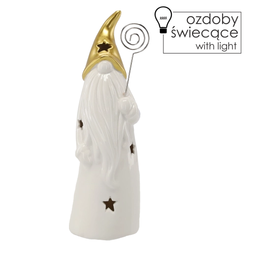 Lesklá keramika a zlatý klobúk