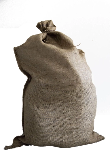 Jutový vak s uväzovaním 95 × 56 cm