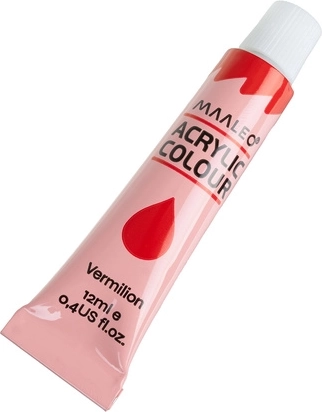 24 akrylových farieb s výraznou sýtosťou