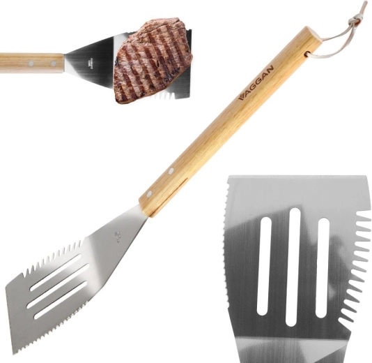 Pohodlná drevená rukoväť s pútkom