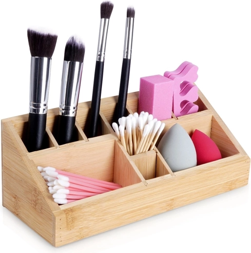 Bambusový organizér na kozmetiku Eleganza