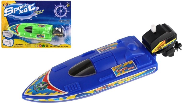 Wiky naťahovací motorový čln do vody 20 cm - 1 kus