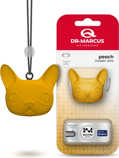 Dr. Marcus Cosmic Dog osviežovač vzduchu do auta Broskyňa