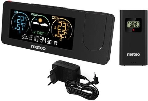 Digitálna meteorologická stanica METEO s projektorom