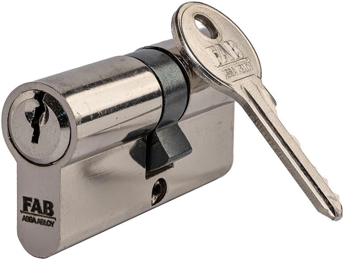 Stavebná cylindrická vložka 30/35 nikel