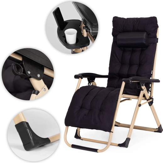 Praktický bočný stolík a stabilná konštrukcia