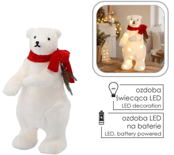 Dekorácia vysoká 40 cm
