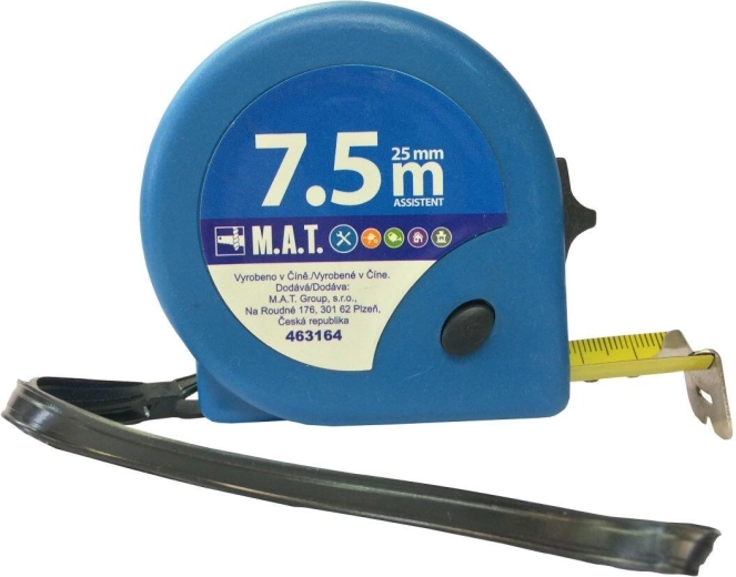 Svinovací meter 7,5 m × 25 mm ASSISTENT