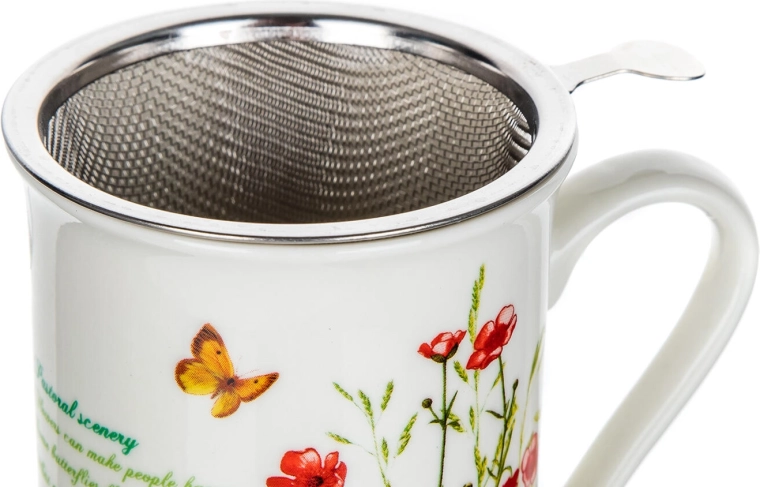 Jemné nerezové sitko pre čistý nálev