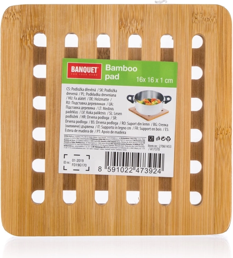 Kompaktný rozmer 16 × 16 × 1 cm